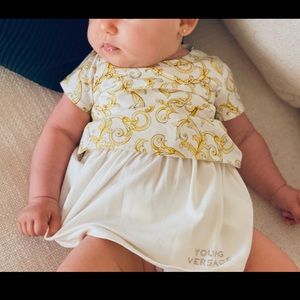 Versace Baby Dress 3 Months